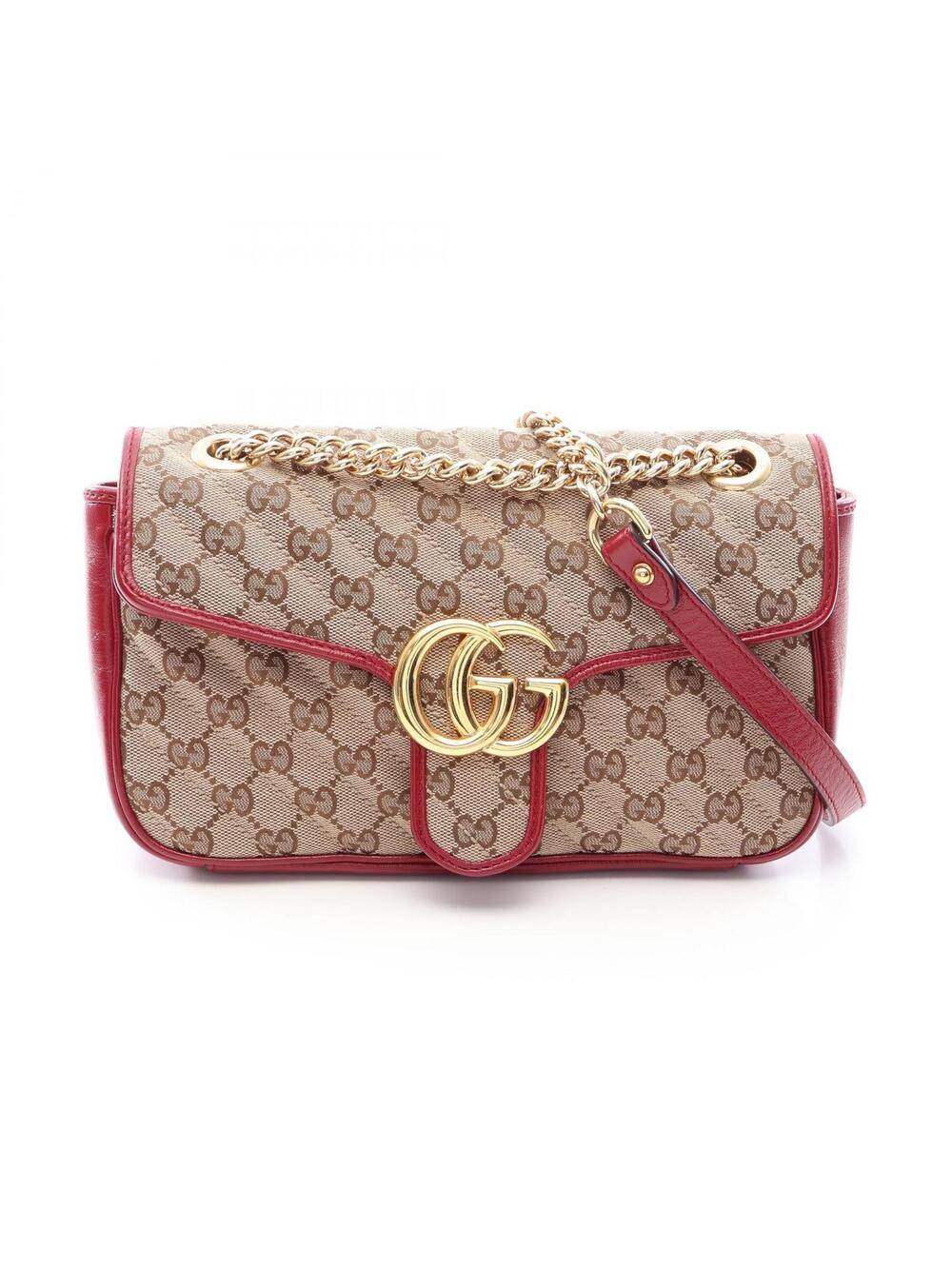 Gucci Gg Marmont Quilted Small Canvas #308884G13B